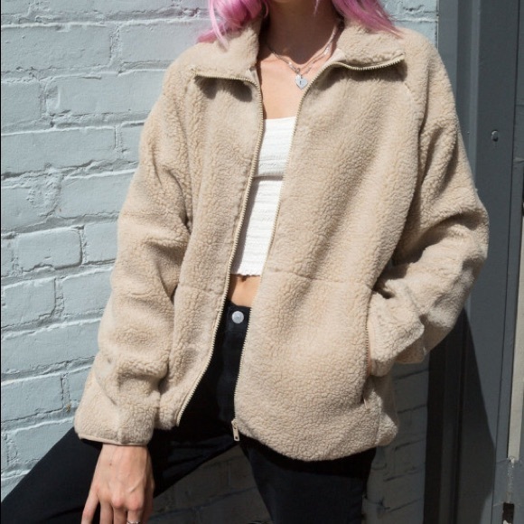Brandy Melville Jackets & Blazers - Brandy Melville John Galt willow shearling jacket